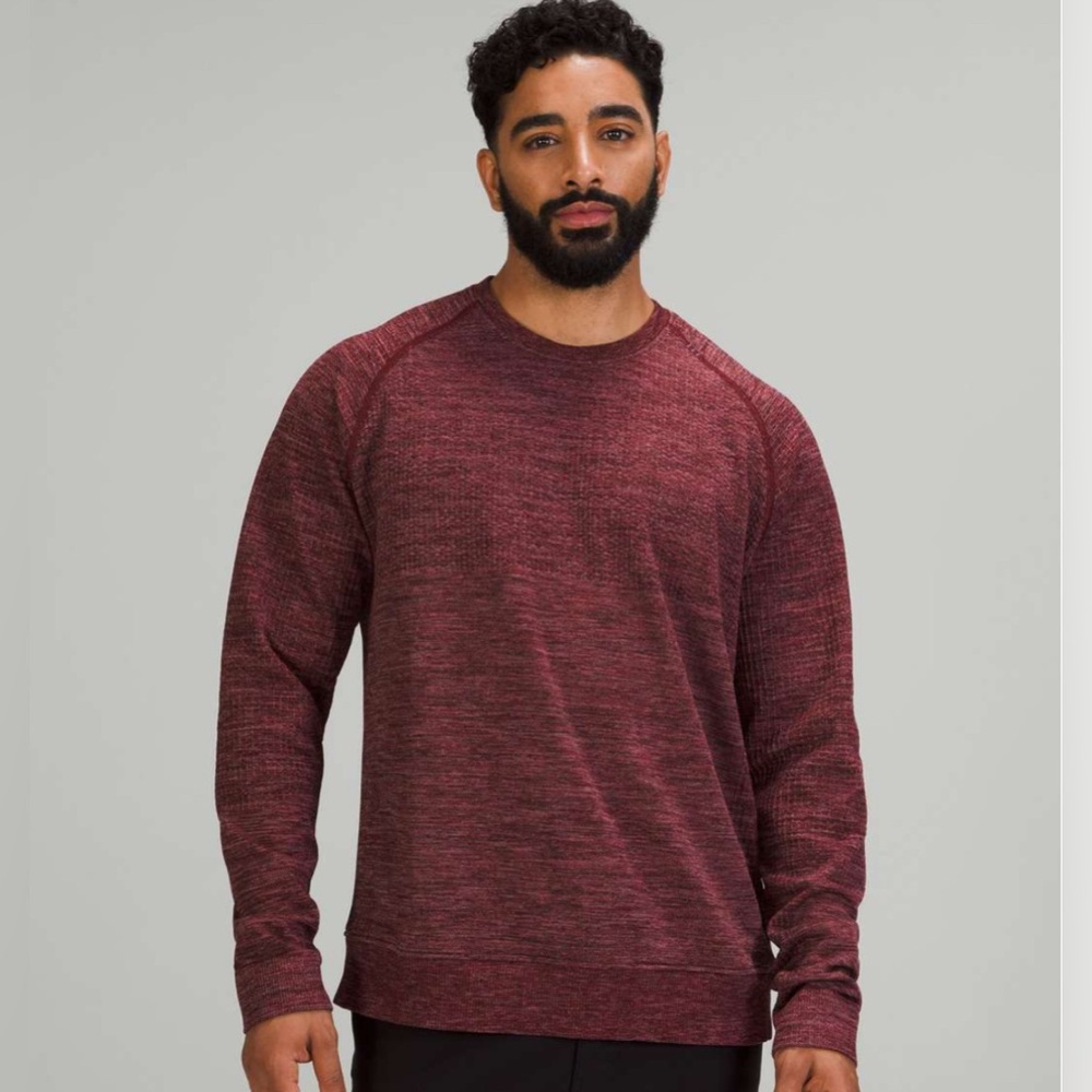 Lululemon Athletica - Engineered Warmth Crewneck - Men's Maroon